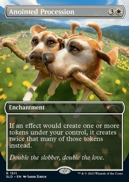 Anointed Procession - Secret Lair Commander Deck: Raining Cats and Dogs (Rare) [SLDRCD-1511]