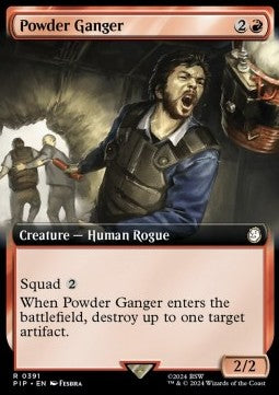 Powder Ganger (V.1) - Universes Beyond: Fallout: Extras (Rare) [XPIP-391]