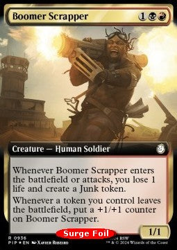 Boomer Scrapper (V.3) - Universes Beyond: Fallout: Extras (Rare) [XPIP-936]