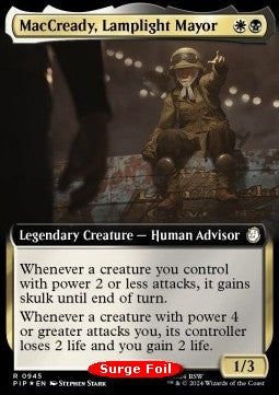 MacCready, Lamplight Mayor (V.3) - Universes Beyond: Fallout: Extras (Rare) [XPIP-945]