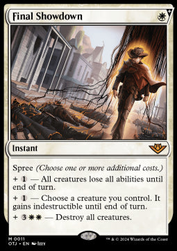 Final Showdown - Outlaws of Thunder Junction (Mythic) [OTJ-11]