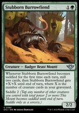 Stubborn Burrowfiend - Outlaws of Thunder Junction (Uncommon) [OTJ-184]