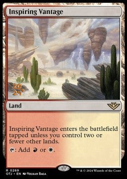 Inspiring Vantage (V.1) - Outlaws of Thunder Junction: Promos (Rare) [POTJ-269]