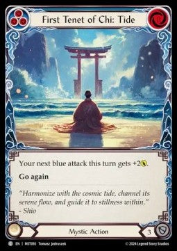 First Tenet of Chi: Tide (Rainbow Foil) - Part the Mistveil (Common) [MST-093]