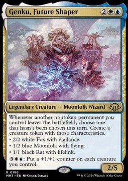 Genku, Future Shaper - Modern Horizons 3 (Rare) [MH3-186]