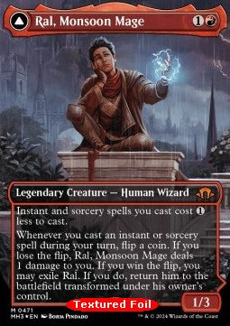 Ral, Monsoon Mage // Ral, Leyline Prodigy (V.2) - Modern Horizons 3: Extras (Mythic) [XMH3-471]