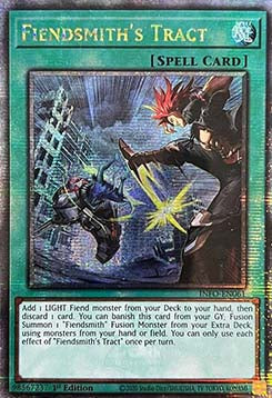 Fiendsmith's Tract (V.2 - Quarter Century Secret Rare) - The Infinite Forbidden (Quarter Century Secret Rare) [INFO-061]