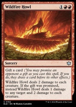 Wildfire Howl - Bloomburrow (Uncommon) [BLB-162]