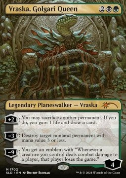 Vraska, Golgari Queen - Secret Lair Drop Series: Inside an Elevator Superdrop (Mythic) [SLDIE-1702]