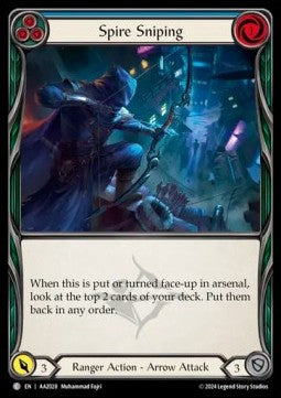 Spire Sniping (Blue) (Regular) - Armory Deck: Azalea (Common) [AAZ-028]