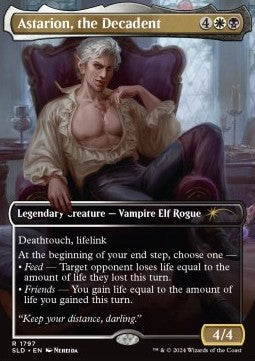 Astarion, the Decadent - Secret Lair Drop Series: Secret Lair x Dungeons & Dragons: 50th Anniversary Superdrop (Rare) [SLD50A-1797]