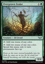 Overgrown Zealot - Duskmourn: House of Horror (Uncommon) [DSK-193]