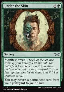 Under the Skin - Duskmourn: House of Horror (Uncommon) [DSK-203]