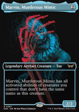 Marvin, Murderous Mimic - Duskmourn: House of Horror: Extras (Rare) [XDSK-367]