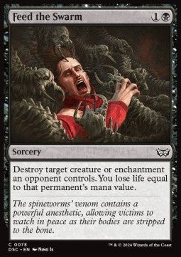Feed the Swarm - Commander: Duskmourn: House of Horror (Common) [DSC-78]
