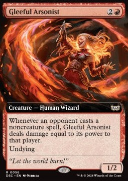 Gleeful Arsonist - Commander: Duskmourn: House of Horror: Extras (Rare) [XDSC-56]