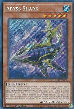 Abyss Shark (V.3 - Secret Rare) - Quarter Century Bonanza (Secret Rare) [RA03-030]
