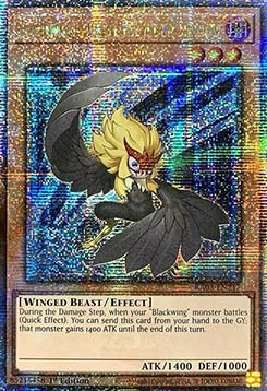 Blackwing - Kalut the Moon Shadow (V.2 - Quarter Century Secret Rare) - Quarter Century Bonanza (Quarter Century Secret Rare) [RA03-217]
