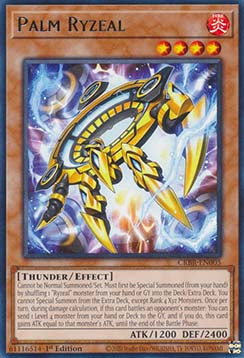 Palm Ryzeal (V.1 - Rare) - Crossover Breakers (Rare) [CRBR-005]