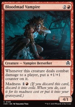 Bloodmad Vampire - Innistrad Remastered (Common) [INR-145]