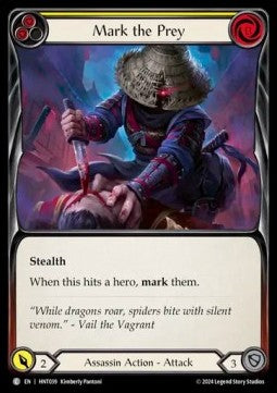 Mark the Prey (Yellow) (Rainbow Foil) - The Hunted (Common) [HNT-039]