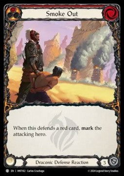 Smoke Out (Rainbow Foil) - The Hunted (Common) [HNT-162]