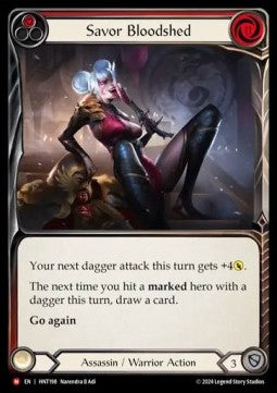 Savor Bloodshed (Rainbow Foil)