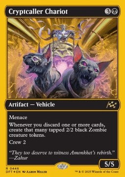 Cryptcaller Chariot (V.1) - Aetherdrift: First-Place (Rare) [DFTFP-446]