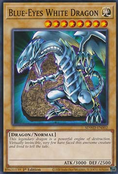 Blue-Eyes White Dragon (V.2 - Common)