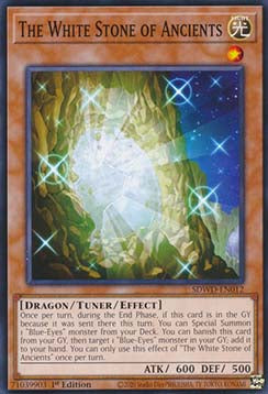 The White Stone of Ancients - Structure Deck: Blue-Eyes White Destiny (Common) [SDWD-012]
