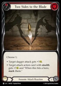 Two Sides to the Blade (Rainbow Foil) - The Hunted (Common) [HNT-051]