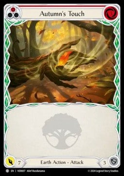 Autumn's Touch (Red) (Regular) - Rosetta - Verdance Blitz Deck (Common) [VER-007]