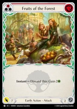 Fruits of the Forest (Red) (Regular) - Rosetta - Verdance Blitz Deck (Common) [VER-009]