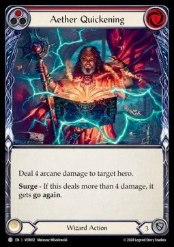Aether Quickening (Red) (Regular) - Rosetta - Verdance Blitz Deck (Common) [VER-012]