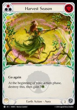 Harvest Season (Red) (Regular) - Rosetta - Verdance Blitz Deck (Common) [VER-013]