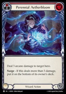 Perennial Aetherbloom (Red) (Regular) - Rosetta - Verdance Blitz Deck (Common) [VER-014]