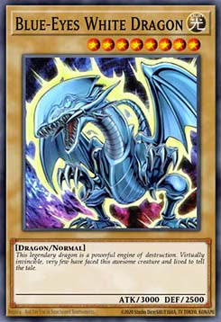 Blue-Eyes White Dragon (V.2 - Platinum Secret Rare)