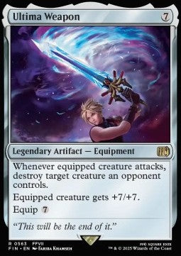 Ultima Weapon - Magic: The Gathering - FINAL FANTASY: Extras (Rare) [XFIN-563]