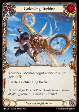 Goldwing Turbine (Blue) (Regular) - High Seas (Common) [SEA-038]