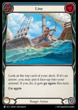 Line (Rainbow Foil) - High Seas (Rare) [SEA-104]