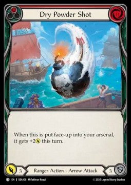 Dry Powder Shot (Regular) - High Seas (Common) [SEA-106]