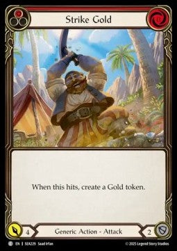 Strike Gold (Red) (Regular) - High Seas (Common) [SEA-229]