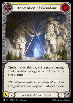 Annexation of Grandeur (Regular) - Mastery Pack: Guardian (Rare) [MPG-030]