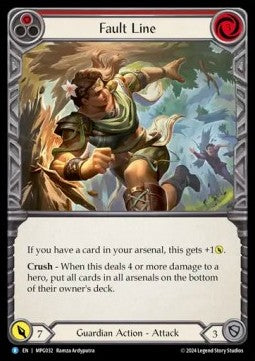 Fault Line (Regular) - Mastery Pack: Guardian (Rare) [MPG-032]