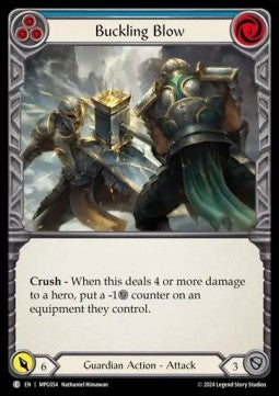 Buckling Blow (Blue) (Regular) - Mastery Pack: Guardian (Common) [MPG-054]