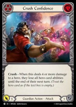 Crush Confidence (Blue) (Regular) - Mastery Pack: Guardian (Common) [MPG-066]