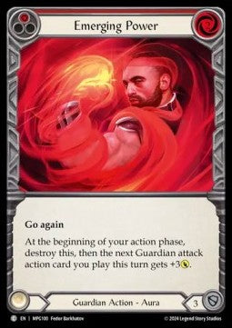 Emerging Power (Red) (Regular) - Mastery Pack: Guardian (Common) [MPG-100]