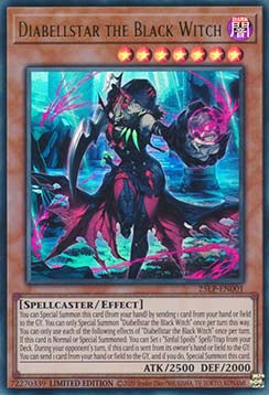 Diabellstar the Black Witch (V.1 - Ultra Rare)