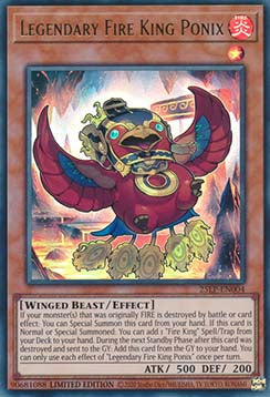 Legendary Fire King Ponix (V.1 - Ultra Rare)