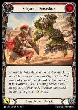 Vigorous Smashup (Red) (Regular) - Super Slam (Common) [SUP-164]